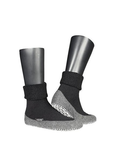 Falke Cosyshoe Merinos Yün Kış Çorabı - Siyah