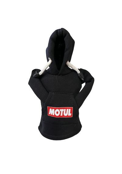 Motul Tasarım Hoodie Vites Topuzu Kılıfı - Universal Sweatshirt Model Vites Aksesuarı Siyah