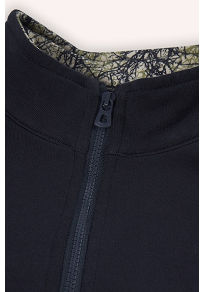 Erkek Çocuk Çanta Detaylı Lacivert Sweatshirt 5652858 2421BK08016
