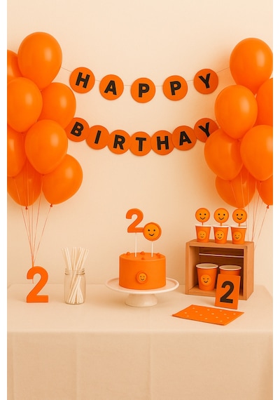 Pastel Balon 12 İnç 10'lu TURUNCU