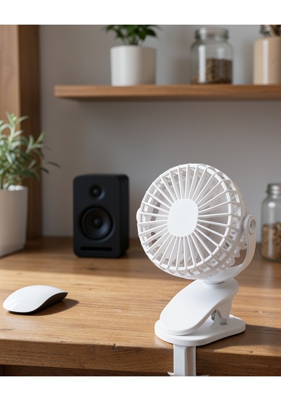 Mandallı 360 Derece Ayarlanabilir Mini Fan Uczzaf01vantilatör-6