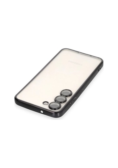 Galaxy S23 Kılıf Razer Lensli Silikon - Siyah