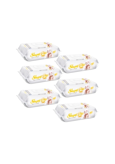 Sleepy Sensitive 90 Yaprak 6 Lı Paket Islak Mendil