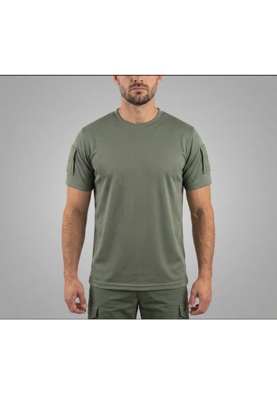 Cırtlı Tactical T-shirt Yeşil