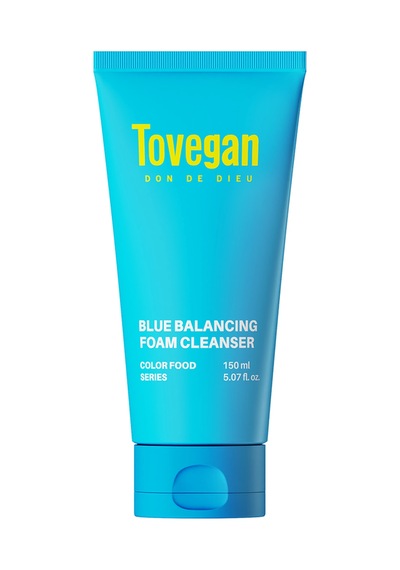Tovegan Colorfood Series Blue Balancing Foam Cleanser 150ml