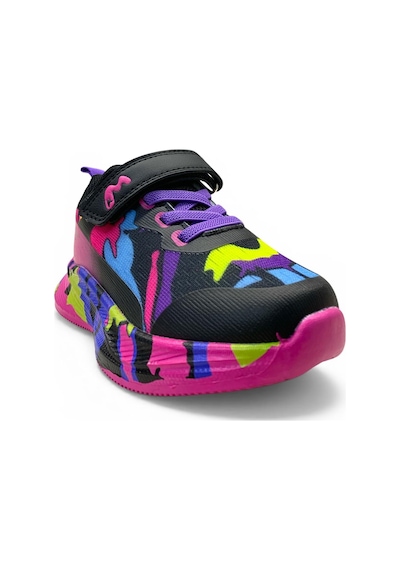 Marco Kids 332 Kız Çocuk Rahat Sneaker Siyah