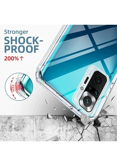 Xiaomi Redmi Note 10S Kilif Ön Arka Komple Koruma Silikon Fulbody 508072059