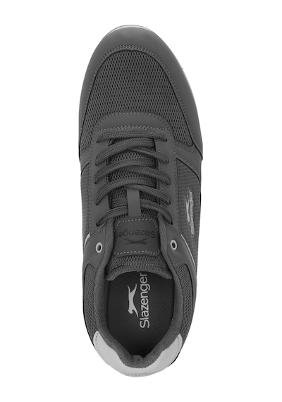 Slazenger Attal I Erkek Koyu Gri / Kırmızı Günlük Spor Ayakkabısı Gri - Kırmızı