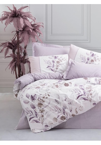 Cotton Box Modeline Nevresim Takımı Çift Kişilik Nadia Lila