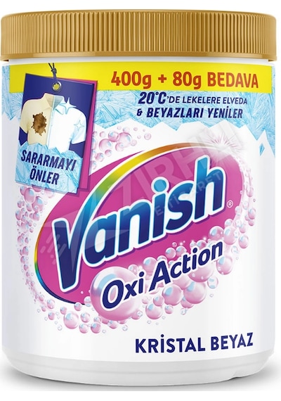 3 Adet Vanish Oxi Leke Çıkarıcı Beyazlar İçin 480 Gr