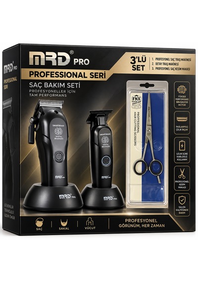 Mrd Hc3969 Gmt3969 Profesyonel Saç Kesim Ve Çizim Makinesi Seti