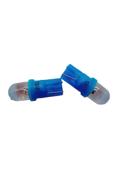 UNİVERSAL T10 12V LED AMPÜL MAVİ 2 Lİ