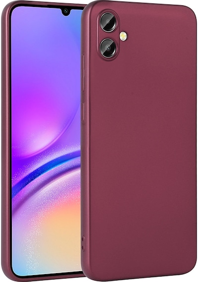 Galaxy A06 Uyumlu Kılıf Zore Premier Silikon Kapak -115525 Mürdüm