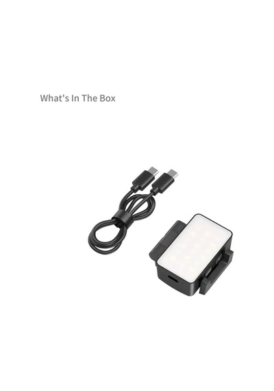 Smallrig 5745 Djı Osmo Pocket 3 İçin Rgbww Led Video Işığı
