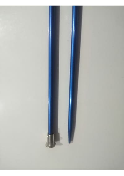 Abarta 4,0mm Renkli Metal Örgü Çocuk Şişi 25cm-mavi 1 Adet