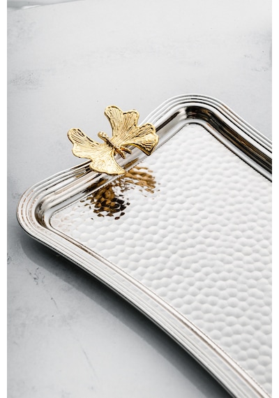 Emsan Butterfly Tepsi Platin 21 cm