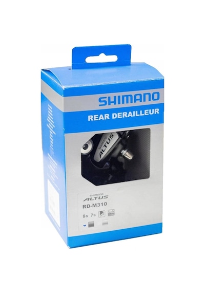 Shimano Altus Rd-m310 Arka Aktarıcı Siyah 6/7/8v + Siyah
