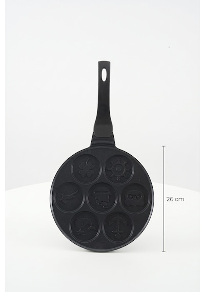 Serendipity Döküm Pankek Tavası - 26 Cm Siyah