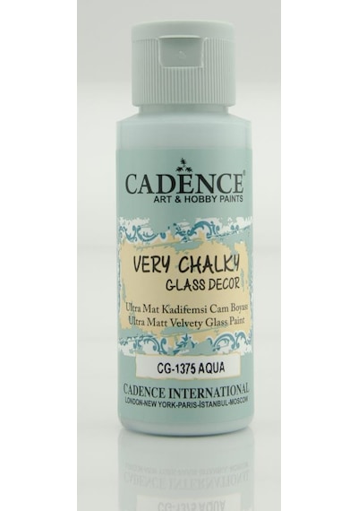 Cadence Very Chalky Glass Cg-1375 Aqua