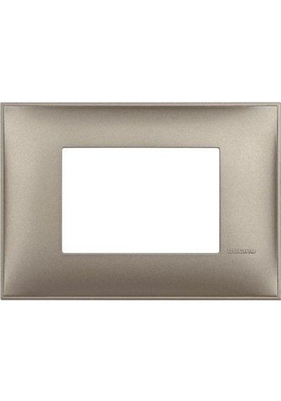 Bticino Classia Serisi 3 Modül Titanium Metal-çerçeve R4803tm