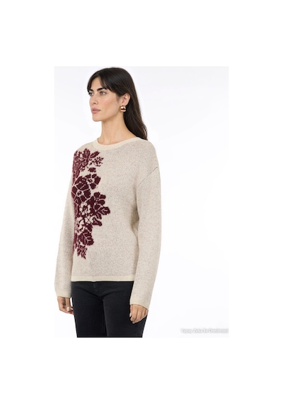 Yargıcı Regular Bisiklet Yaka Uzun Kol Kazak 26kktr2088x 006 Ekru