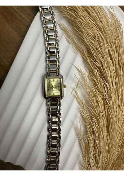 Rub030 25 Mm Rubsey Retro Minimal Hasır Kordon Vintage Kadın Kol Saati Siyah