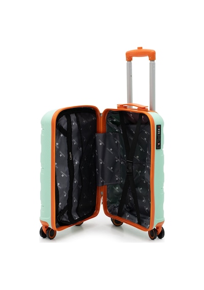 Cotpoly Home Artemis Pp Polipropilen&kırılmaz Kabin Boy Valiz 55 Cm Gri