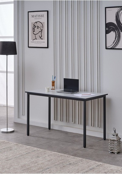 Sehpol Çalışma Masası 125x65 Cm Antrasit Gri