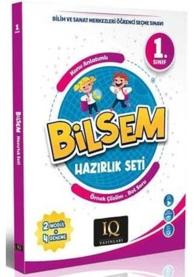 Iq 1. Sınıf Bilsem Hazırlık Seti
