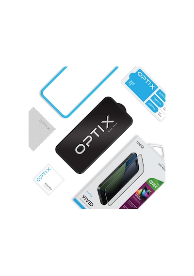 Samsung Uyumlu Galaxy S26 Plus Ekran Koruyucu Cam Optix Covex Vivid Serisi True Hd Clarity Teknolojisi