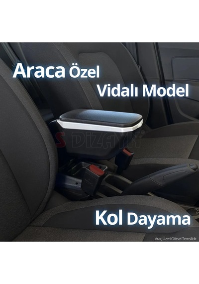 Citroen C-elysee Kol Dayama Kolçak Abs Vidalı Gri 2012-2017 A+ Kalite