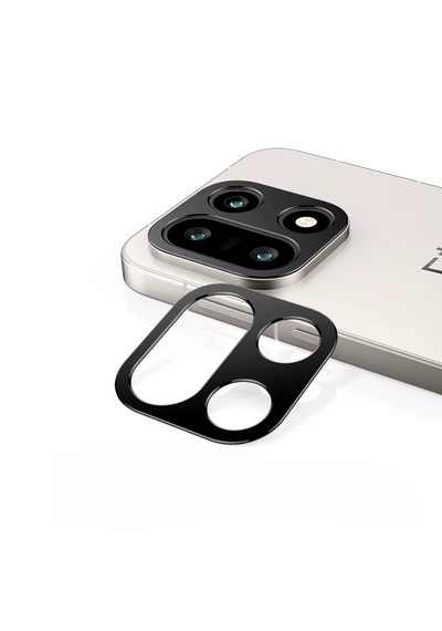 Microcase Oneplus 15 Global Uyumlu Kamera Lens Koruma Halkası - Kapalı Tasarım -siyah Al3401