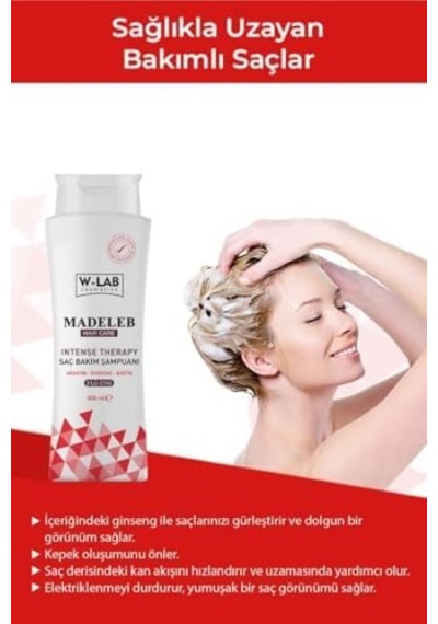 Madeleb Intense Therapy Keratin Şampuan 300 Ml