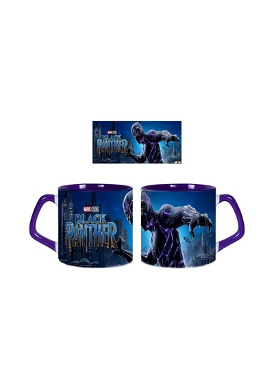Black Panther Kupa Bardak Tek Adet 070 Çok Renkli