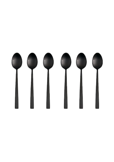 Porland Quantum Mat Siyah Yemek Kaşığı 20cm 6 Adet Diğer