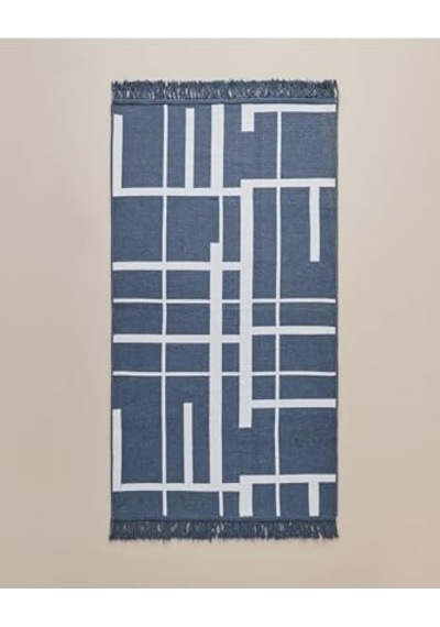 Dokuma Kilim 80x150 Cm Gri Genel