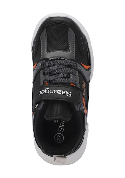 Slazenger KENDALL Çocuk Cırt Cırtlı Siyah / Koyu Gri Günlük Spor Ayakkabısı