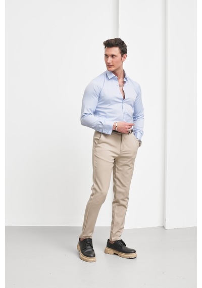 Modefendi Regular Fit Gömlek Buz Mavisi
