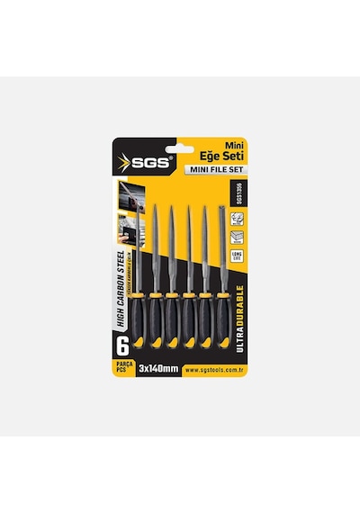 Sgs1356 Mini Eğe Seti 3x140 Mm
