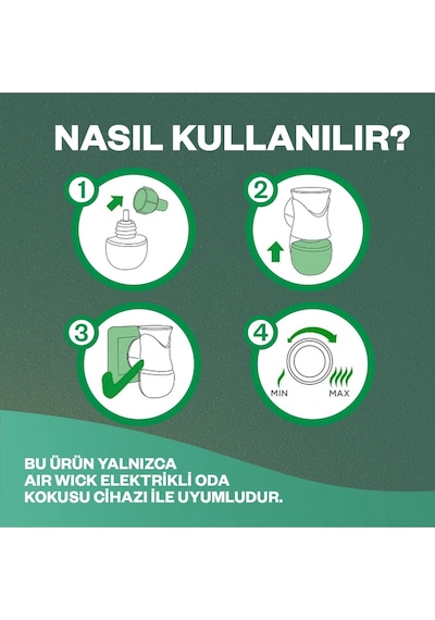 Air Wick Elektrikli Oda Kokusu Kit Lavanta 1 Cihaz 1 Koku + Yedek Şişe Bahar Çiçekleri Lavanta