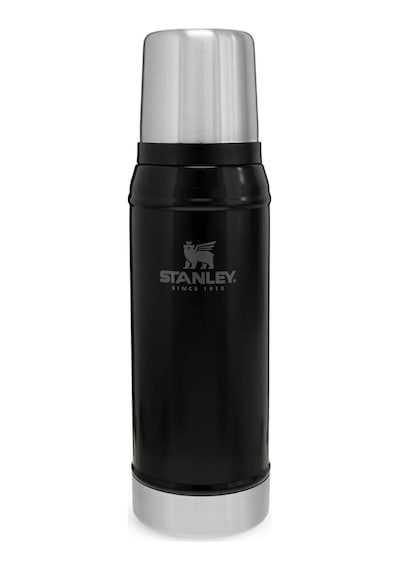 Stanley Klasik Vakumlu Paslanmaz Çelik Termos 0.75 Lt - Matte Black Pebble Siyah