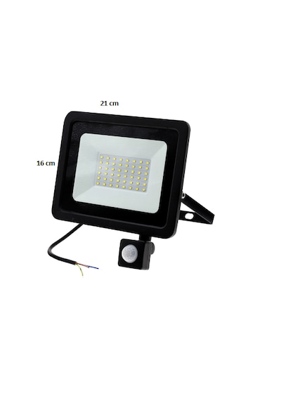 50W Sensörlü Led Projektör 50 Watt 220V Gün Işığı