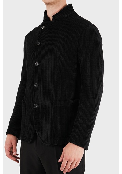 Emporio Armani Hakim Yaka Fermuarlı Astarlı Ceket Erkek Ceket Em005607 Te23228 Uc001 Siyah Emporio Armani Hakim Yaka Fermuarlı Astarlı Ceket Erkek Ceket Em005607 Te23228 Uc001 Siyah