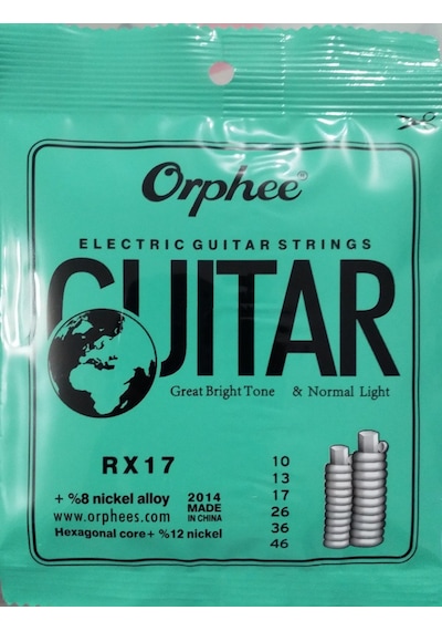 Orphee Rx17 Elektro Gitar Teli 10-46