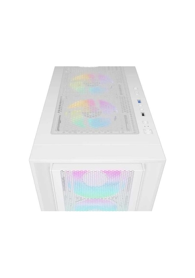 Rampage Voyager 750W 80+ Bronze Beyaz 4 RGB Auto Fan ATX Mid-t Gaming Oyuncu Kasası