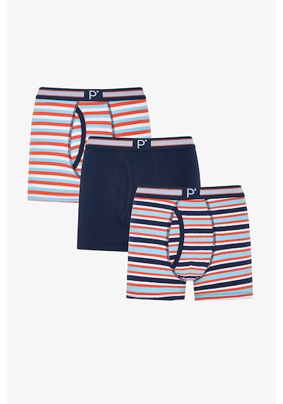 Penti Erkek Renkli Retro Checks Çoklu Boxer