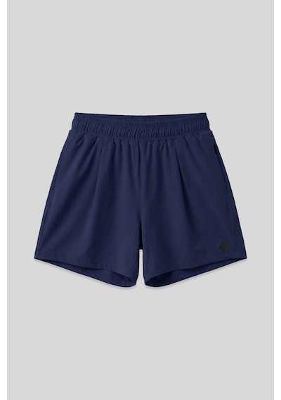 Tommylife İndigo Polyester Gizli Cep Fermuarlı Rahat Form Kadın Şort - 91014 Indigo