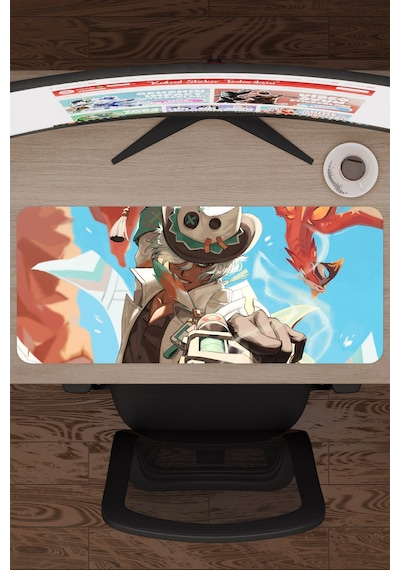 Ifa Genshin Impact Anime Oyuncu V4 - 70x30 Xl Gaming Mouse Pad Fare Altlığı