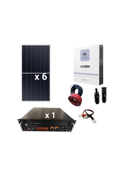 3540 Watt Lityum Akülü Medium Ev Sistemi