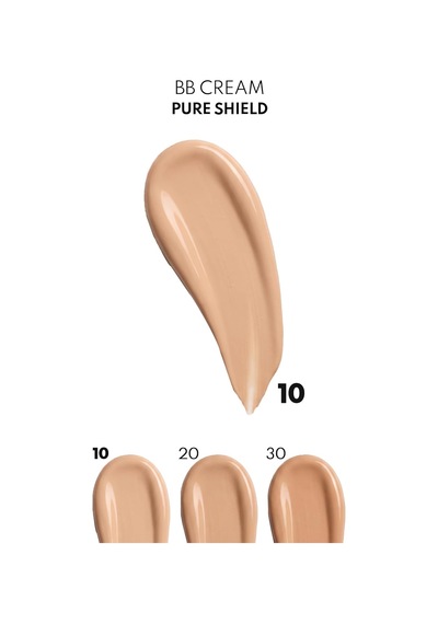 Bb Cream Pure Shield Spf 50+ Pa++++ Hyalüronik Asit Ve Seramid İçerikli Bb Krem - 10 Açık Diğer